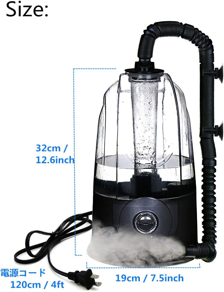 Coospider 3L Reptile Fogger Humidifier
