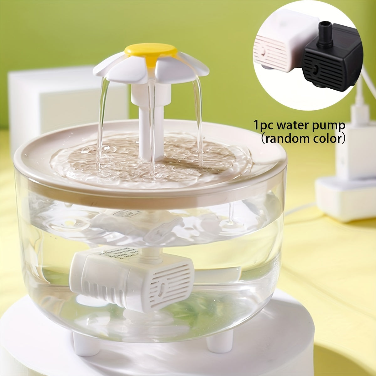 Whisper Quiet 1pc 1.5L Usb-Powered Pet Water Fountain | Automatic Circulation