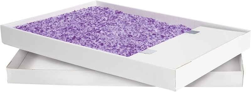 ScoopFree Crystal Cat Litter & Refill Tray with Lid
