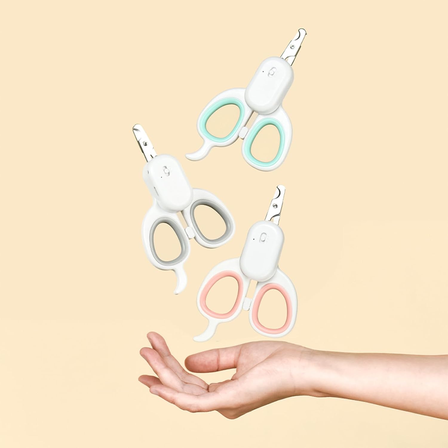 Pet Nail Clipper with LED & -U-V Light