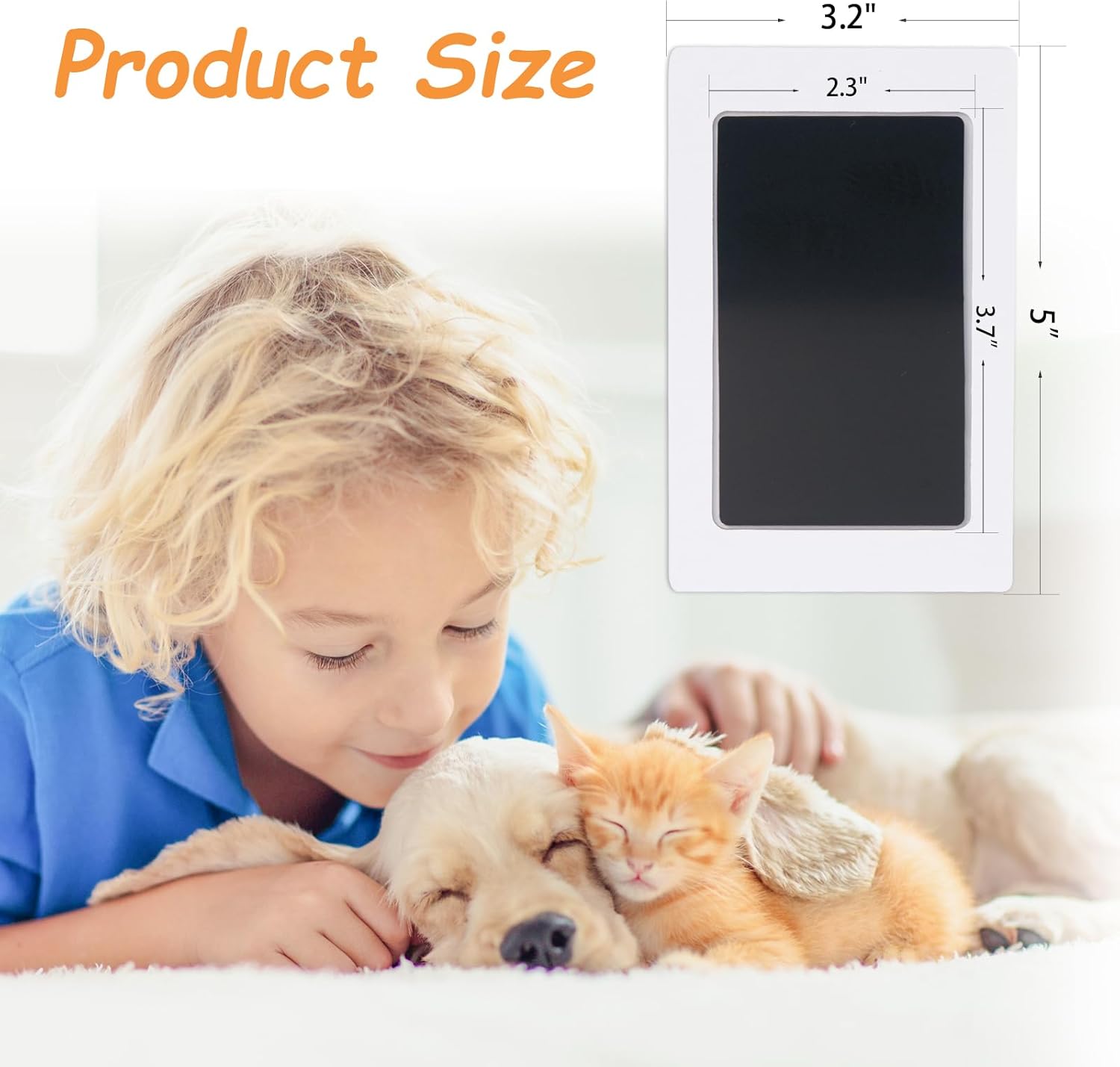 Inkless Paw Print Kit Dog Paw Print Kit Dog Nose Print Kit Clean Touch Ink Pads and Imprint Cards