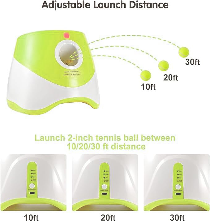 Automatic Dog Ball Launcher-Green