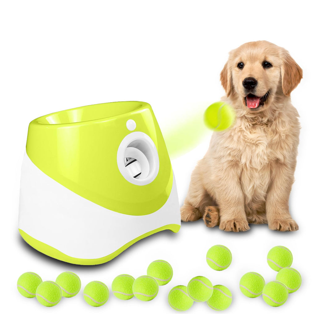 Automatic Dog Ball Launcher-Green
