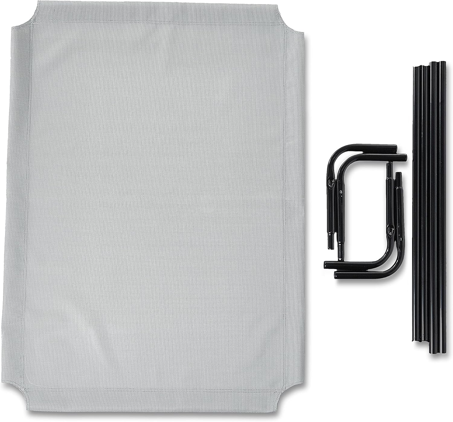 Basics Cooling Breathable Elevated Dog Bed with Metal Frame