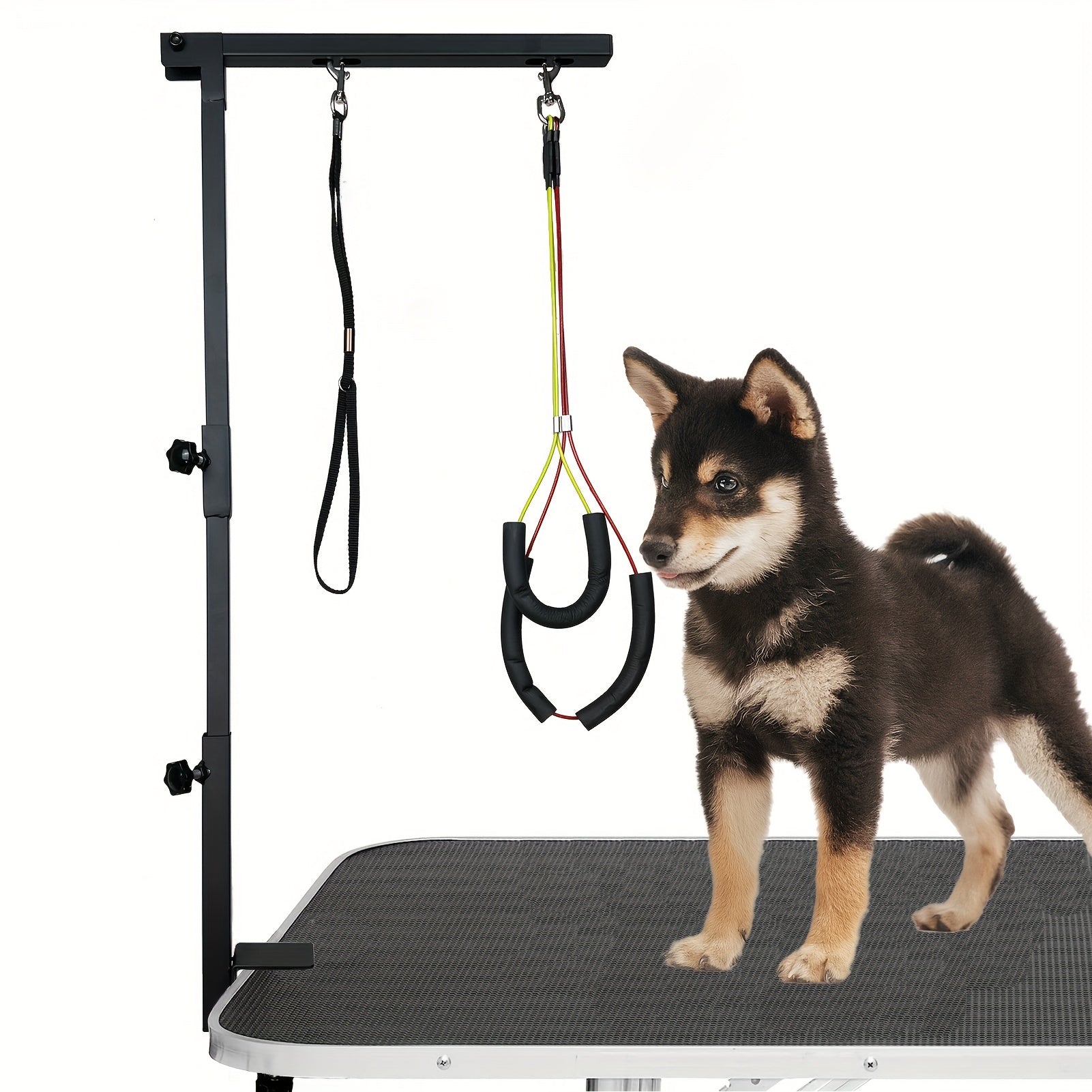 36" Adjustable Dog Grooming Arm - Sturdy Iron Three-Section Design