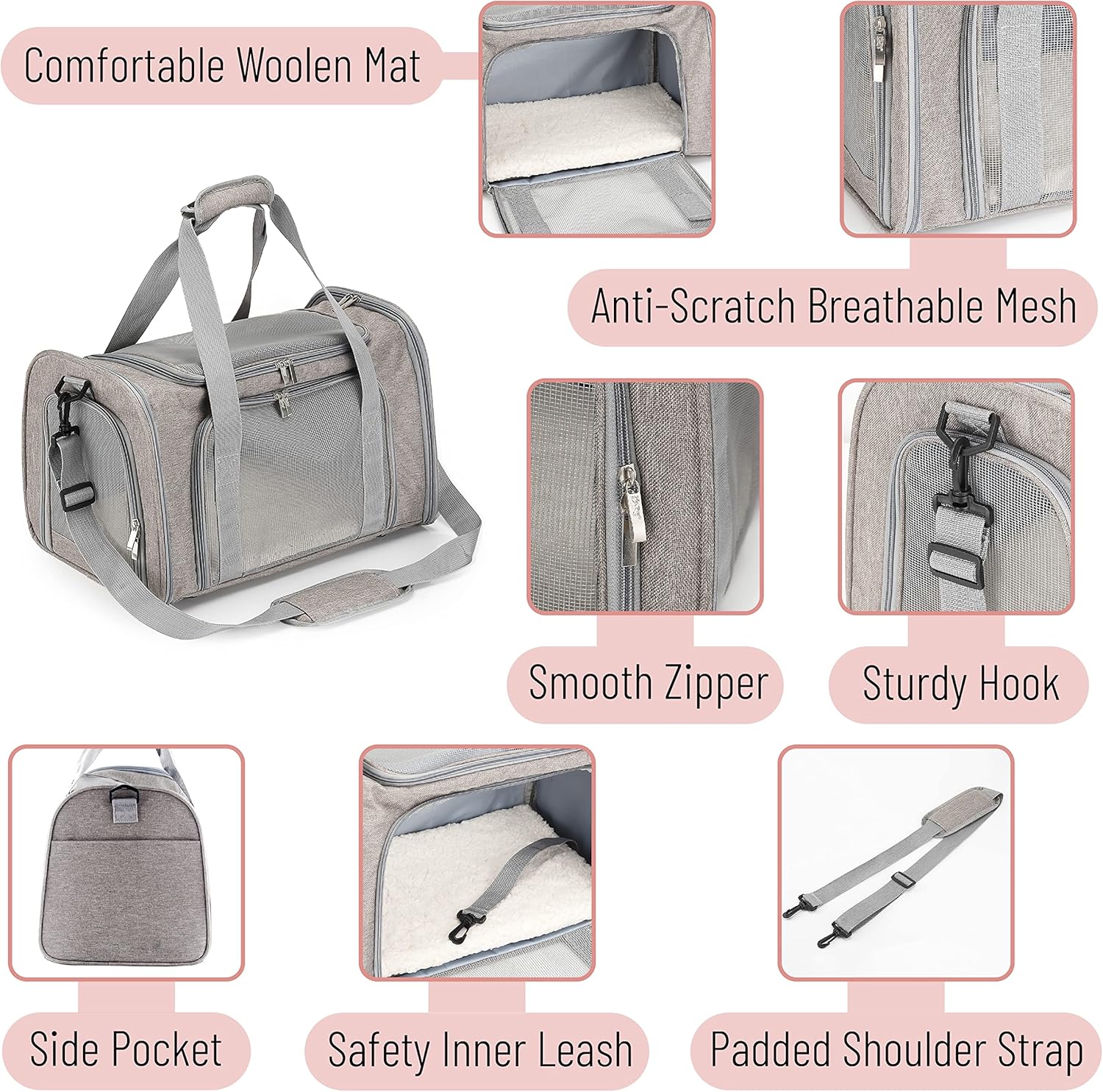 Pet Carrier Dog Carrier Soft Cat Carrier