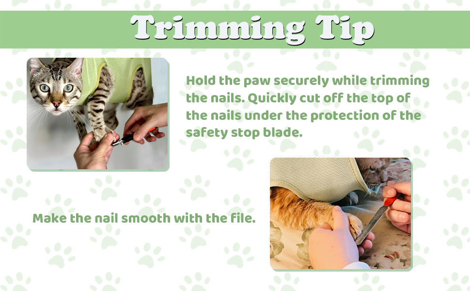Cat Grooming Hammock Harness for Cats