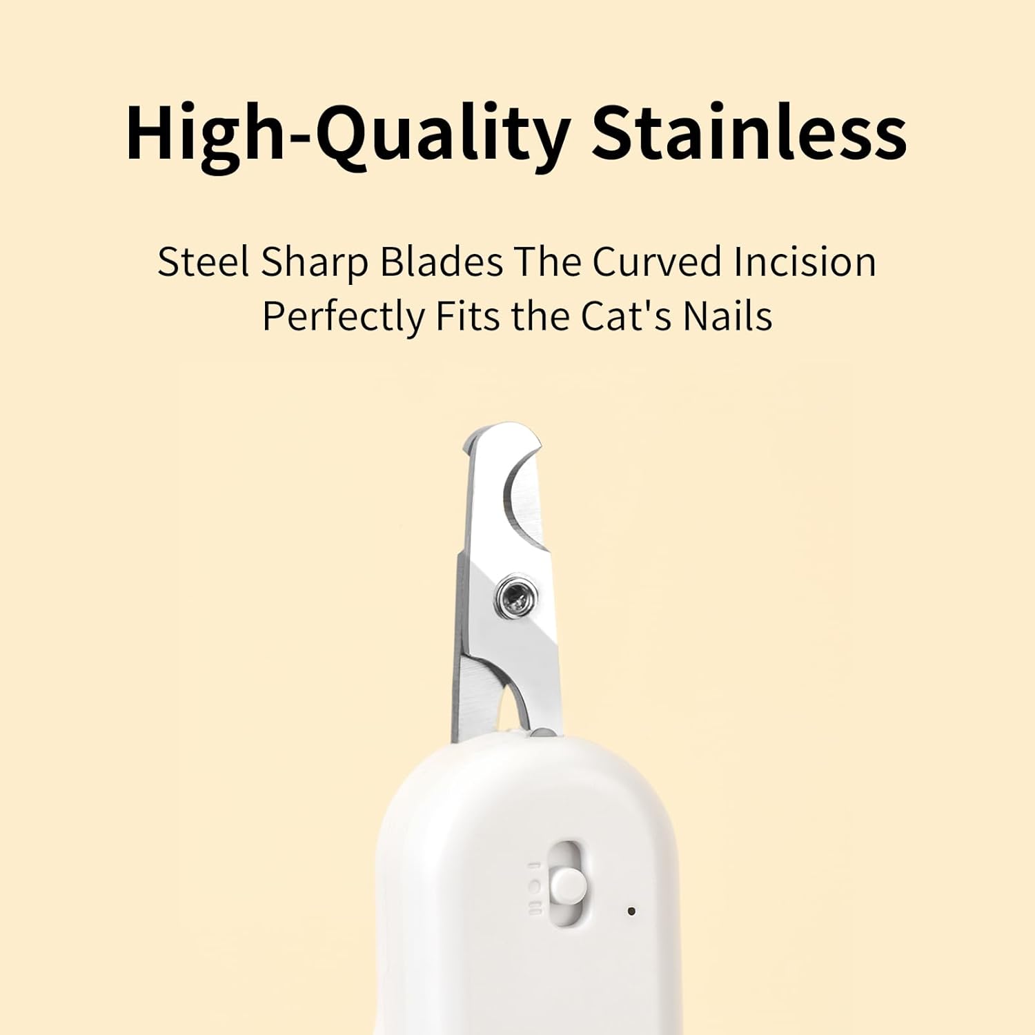 Pet Nail Clipper with LED & -U-V Light