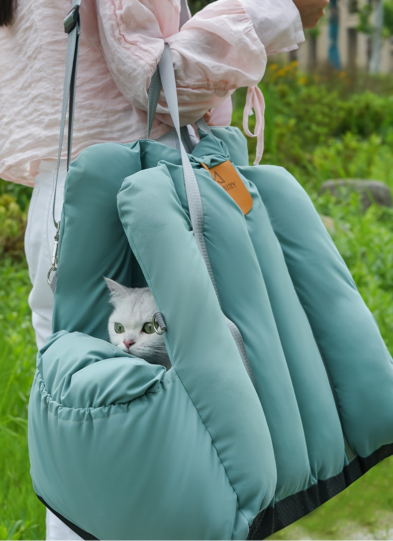 Warm & Comfortable Portable Pet Car Seat