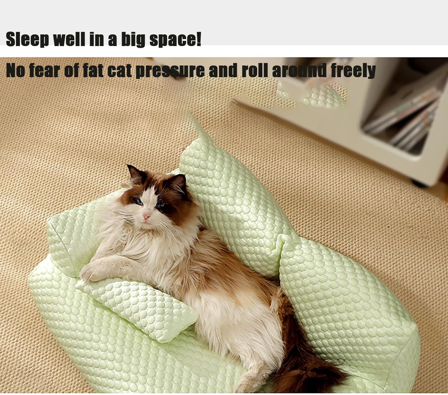 Ice Silk Cooling Pet Bed Breathable Washable Dog Sofa Bed