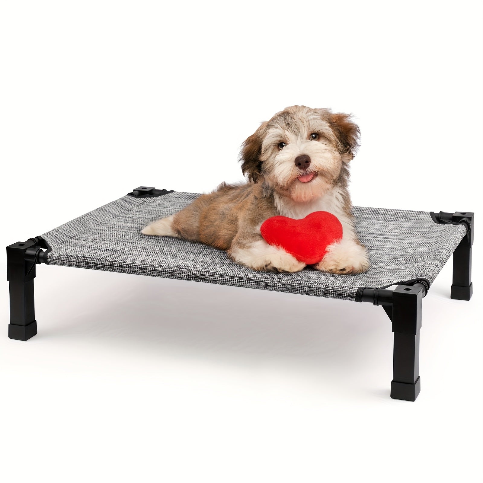Cooling Elevated Dog Bed with Washable Breathable Mesh