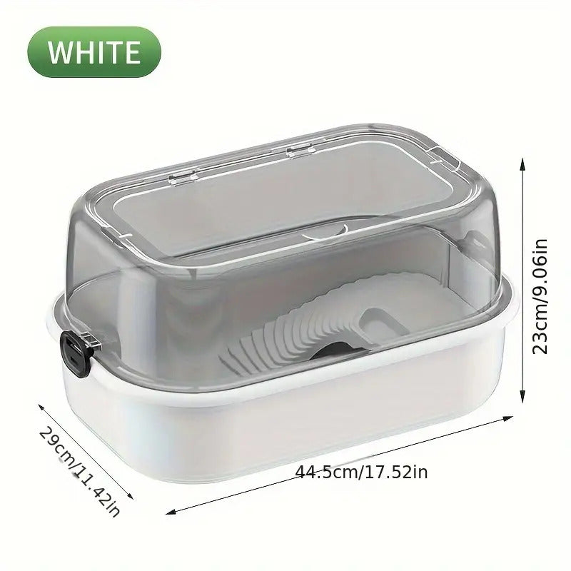 Turtle Aquarium with Feeding Bowl