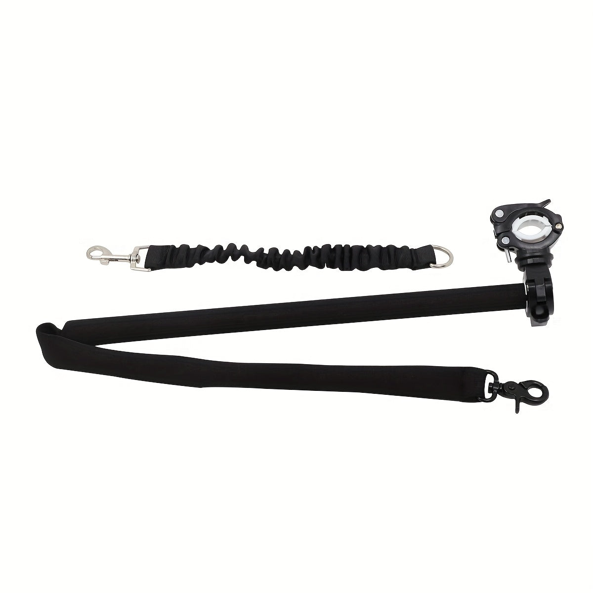 Bike Dog Leash with Detachable Stainless Steel Cable