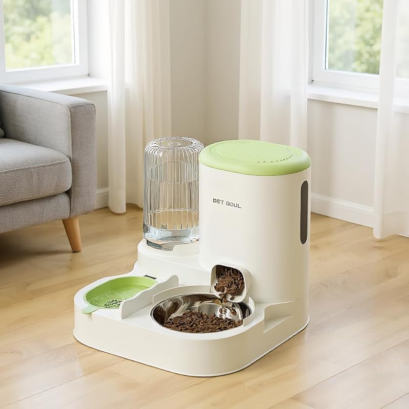 Automatic Cat Feeder & Water Dispenser