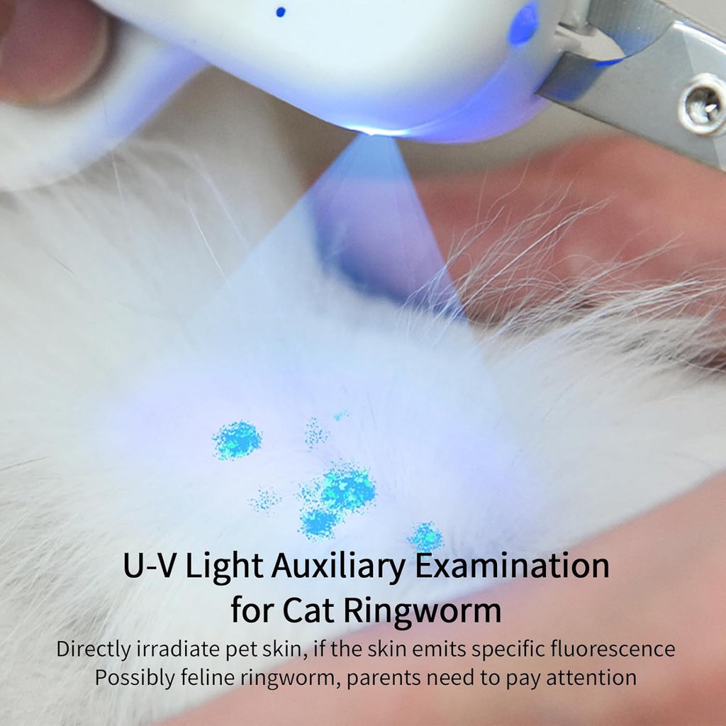 Pet Nail Clipper with LED & -U-V Light