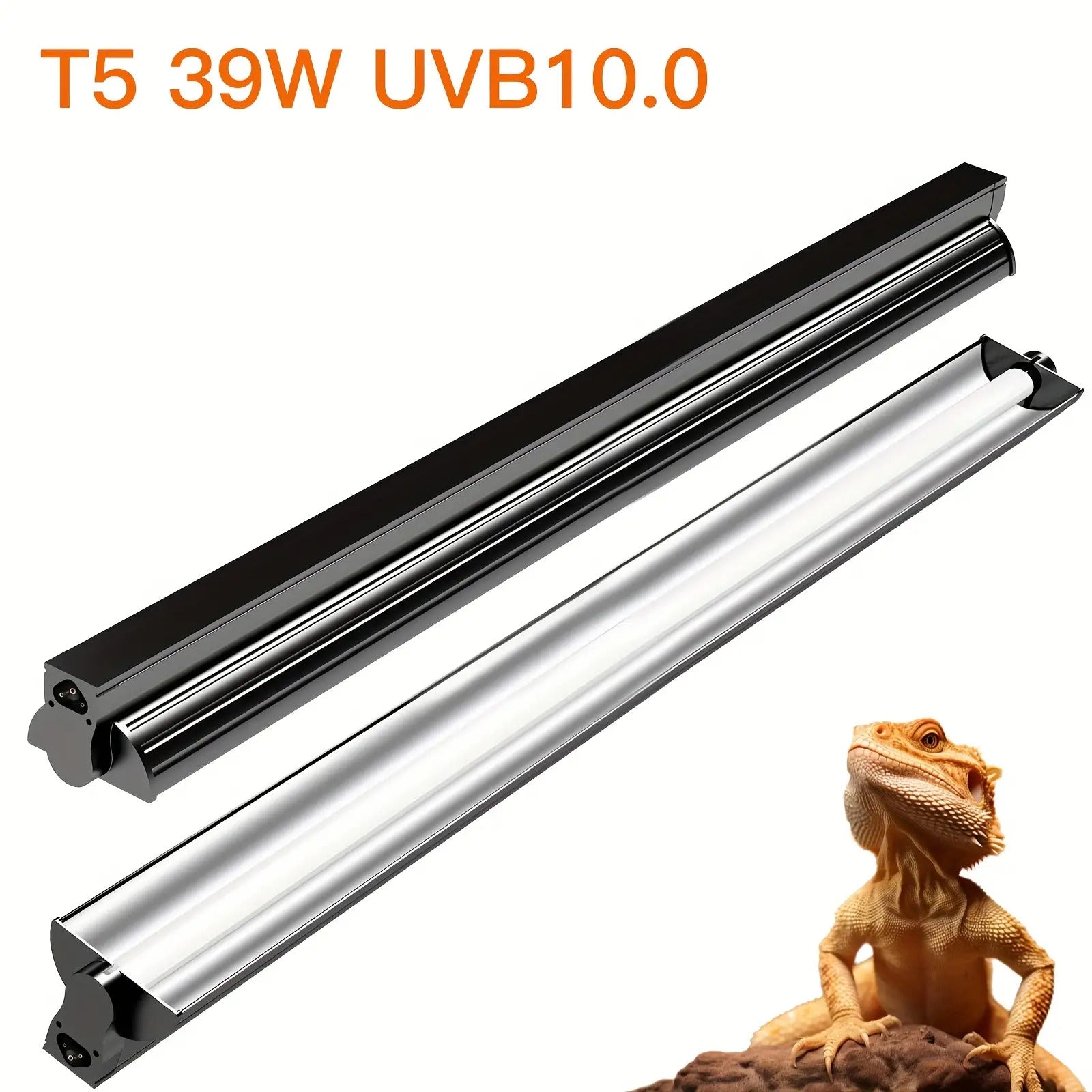 T5 UVB Reptile Light Fixture Combo Kit