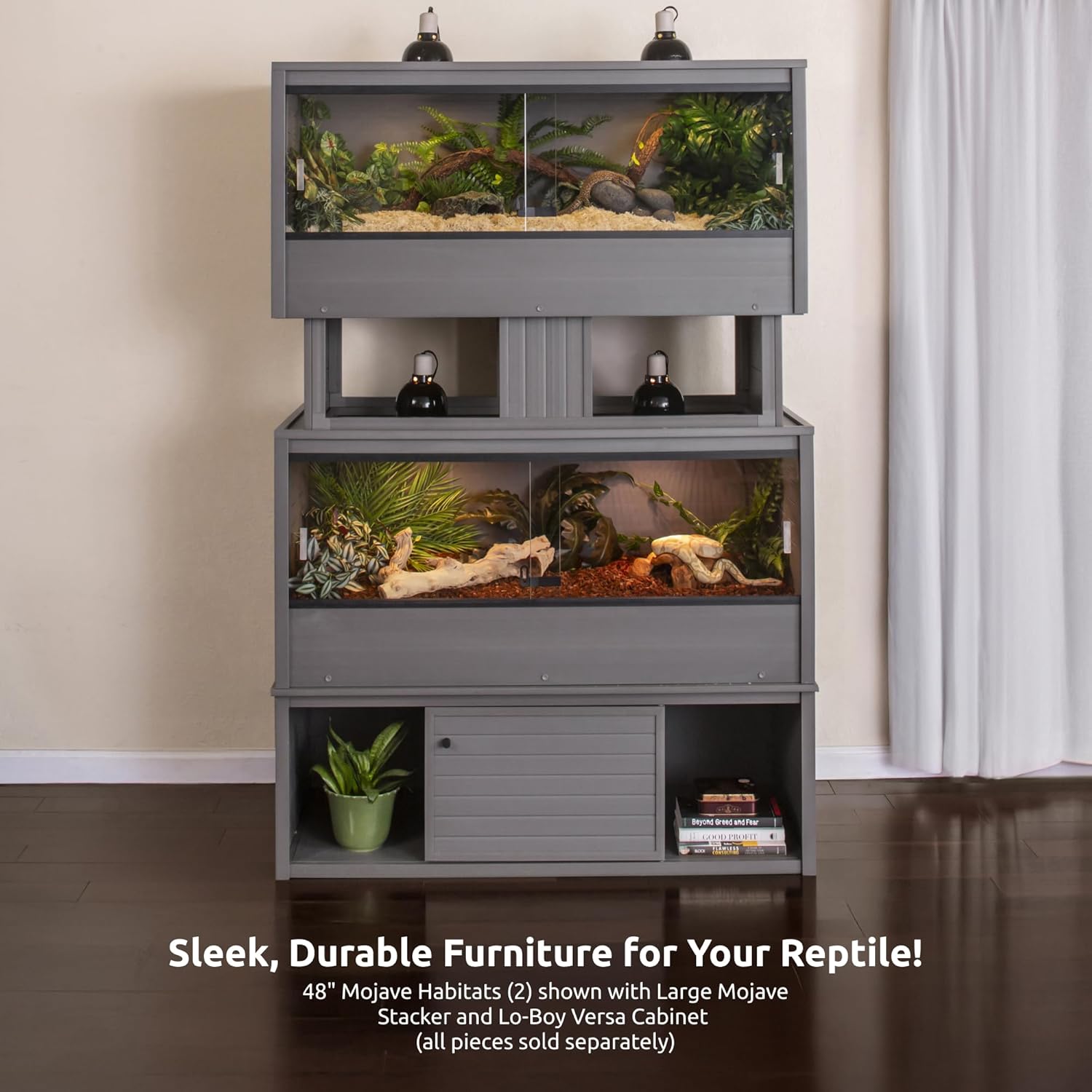 New Age Pet ECOFLEX 48-Inch Mojave Reptile Lounge