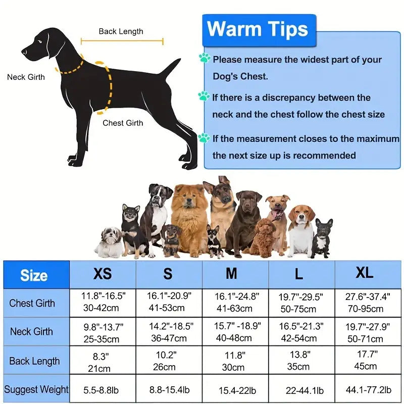 Wings Dog Life Jacket | Adjustable Flotation Vest with Chin Float Rescue Handle