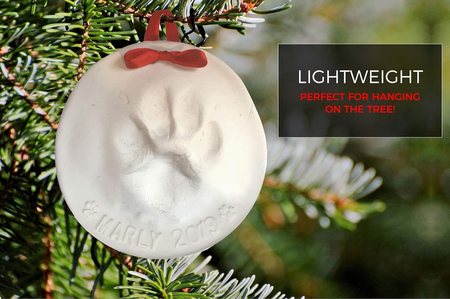 Ultimate Pawprint Keepsake Kit (Makes 2) Bonus Personalization Tool & Display Stands