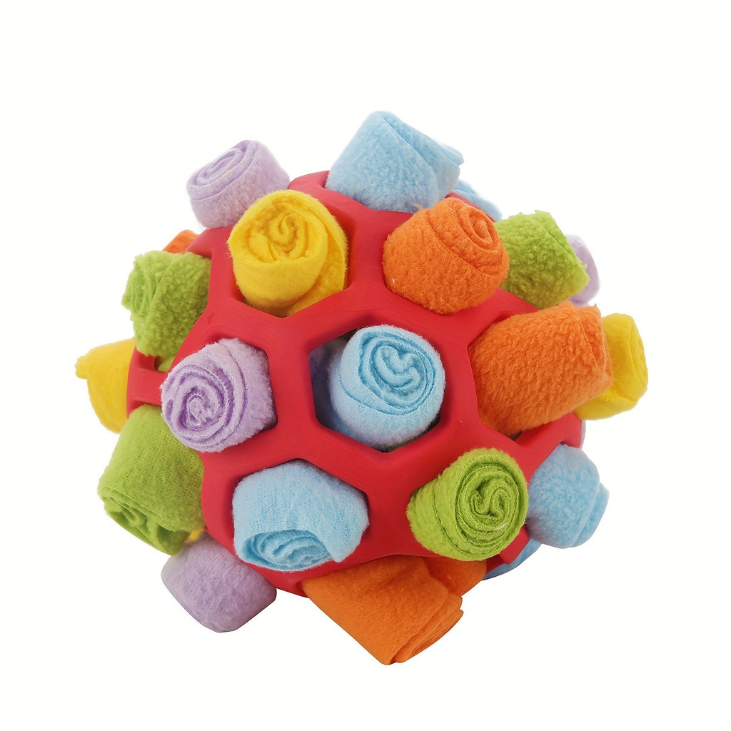 Triggering Fun Interactive Treat Hiding Dog Puzzle Ball