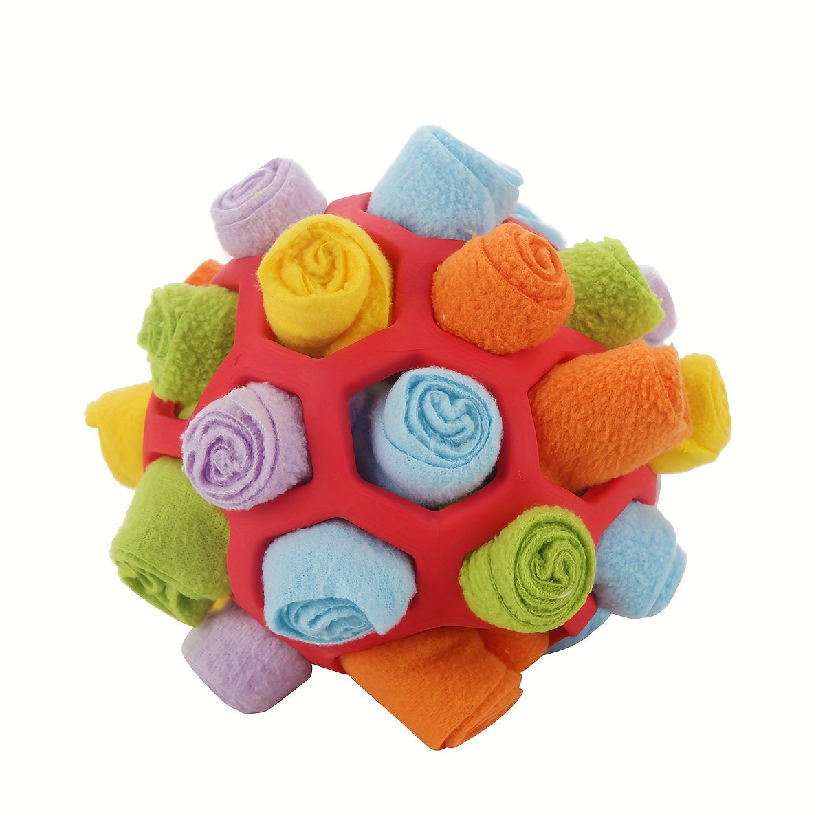 Triggering Fun Interactive Treat Hiding Dog Puzzle Ball