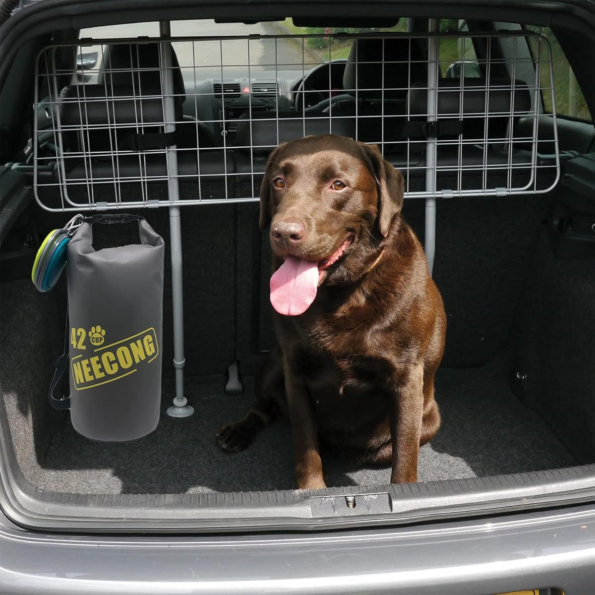 42-Cup Collapsible Dog Food Travel Bag with 2.64gal Dry Food Storage System