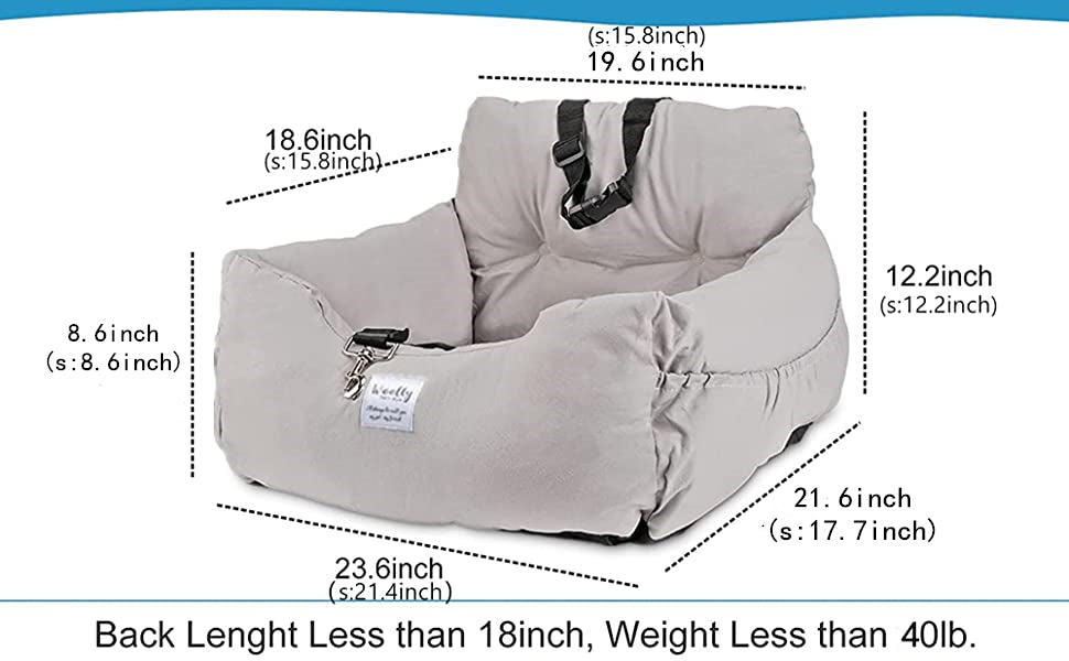 Dog car seat Dog Booster seat