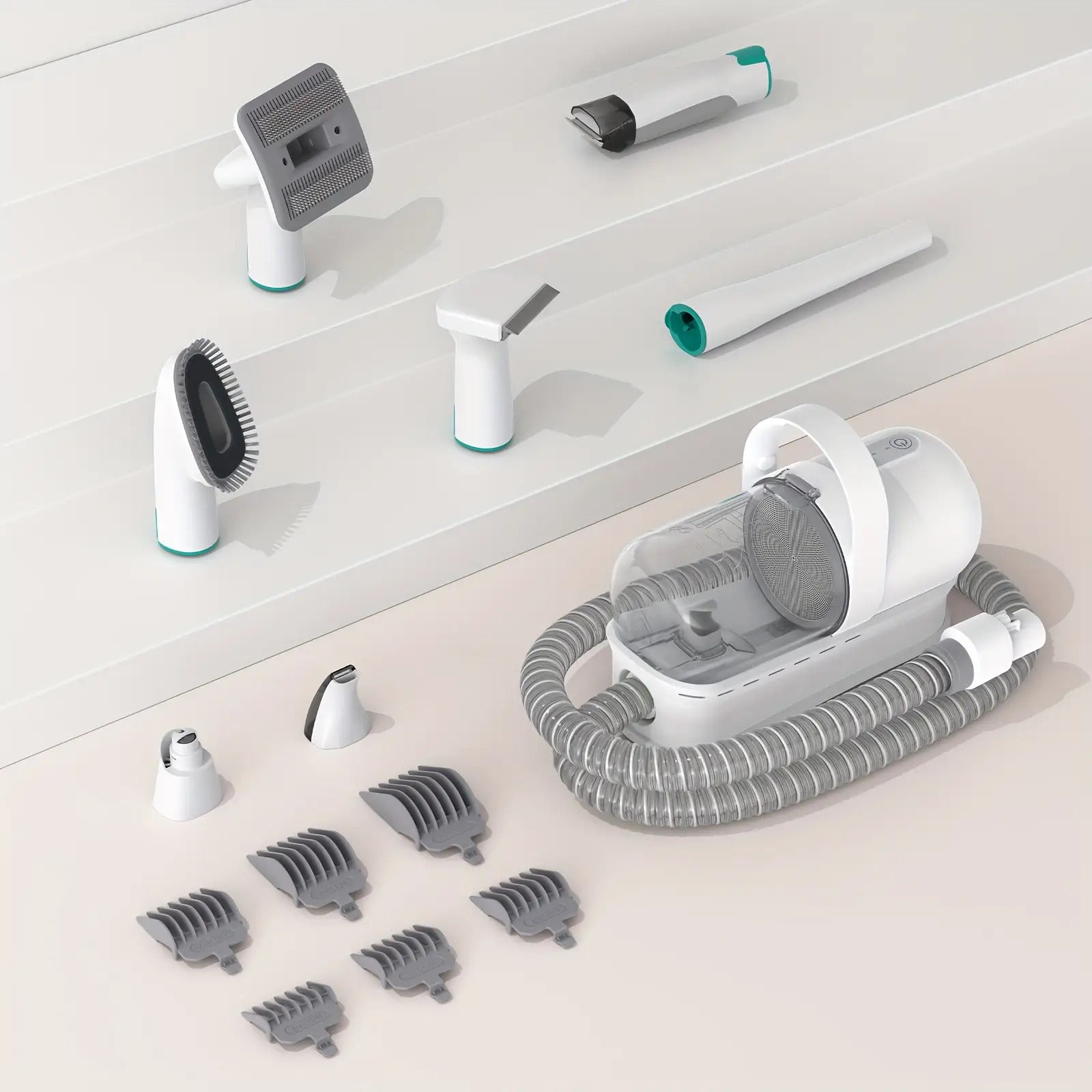 All-in-One Dog Grooming Vacuum Set - Pet Grooming Vacuum With Nail Grinder