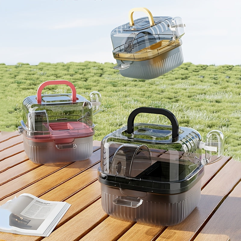 Durable Plastic Small Pet Travel Cage