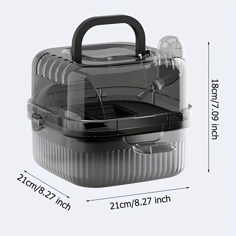 Durable Plastic Small Pet Travel Cage