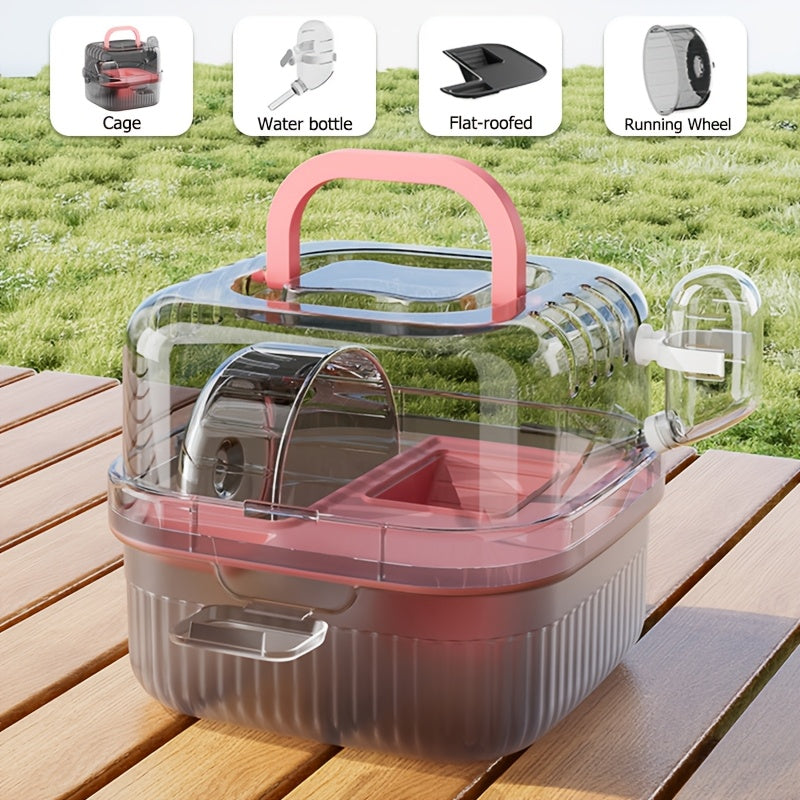 Durable Plastic Small Pet Travel Cage