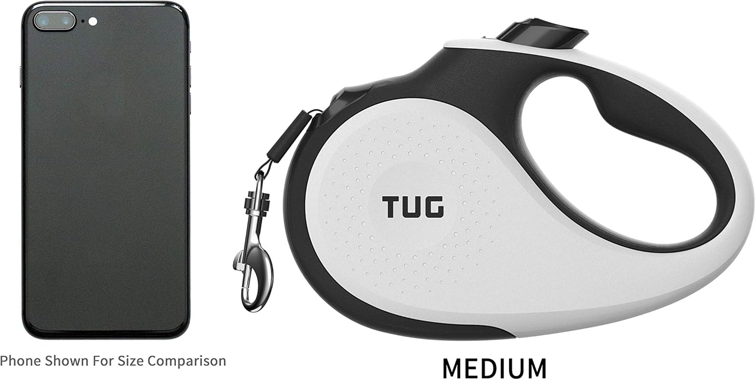 TUG 360° Tangle-Free Retractable Dog Leash