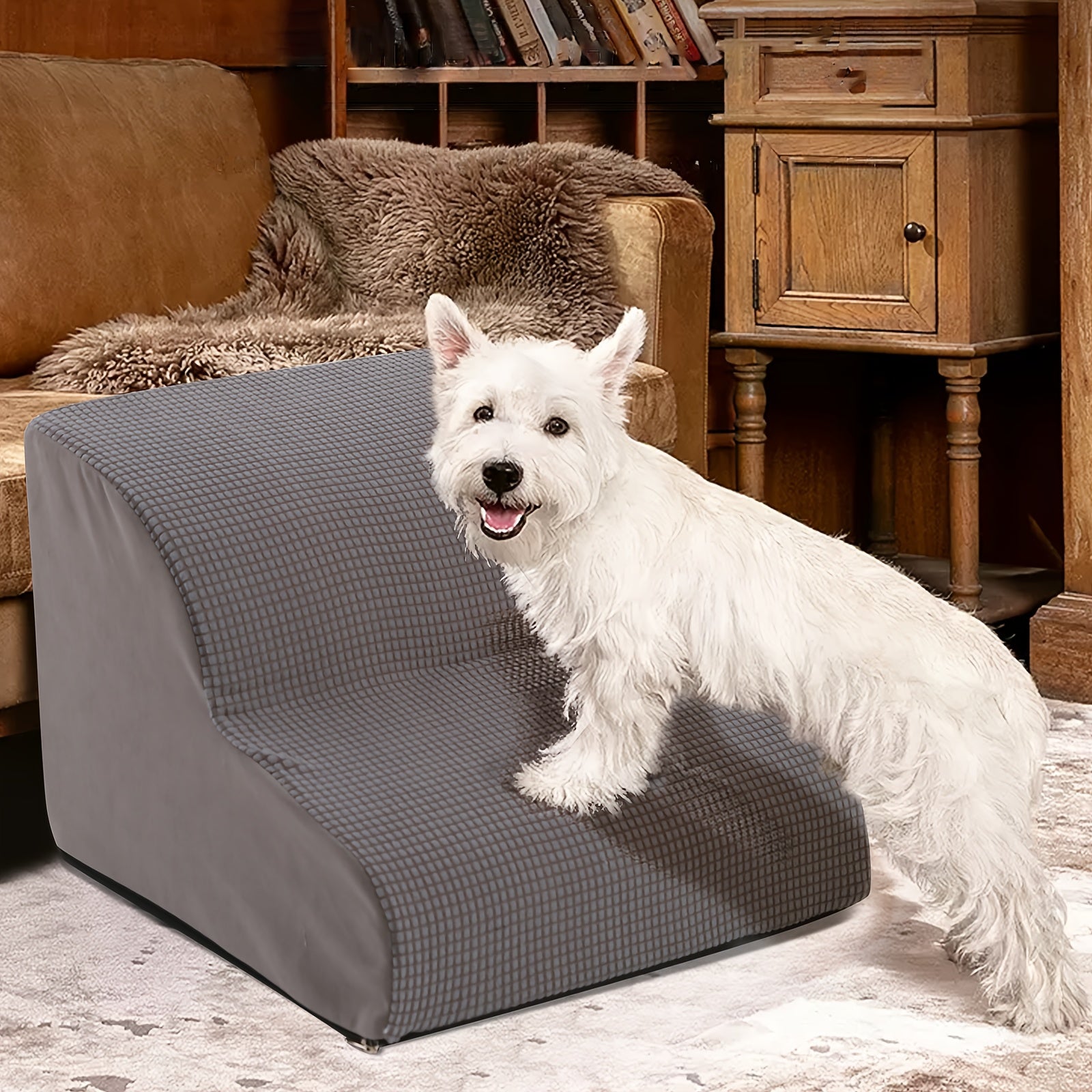 Dog Steps for Small Dog 2/3/4 Steps Dog Stairs Ramps