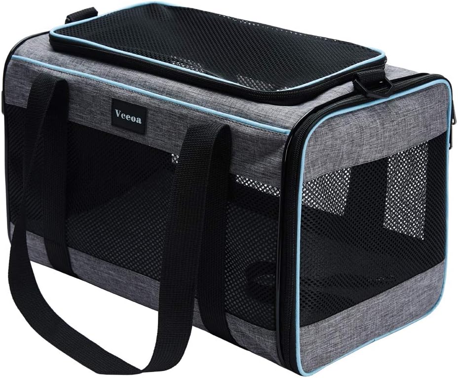 Pet Carrier Soft-Sided Cat Bag Animal Carriers Travel Puppy Carry As a Toy