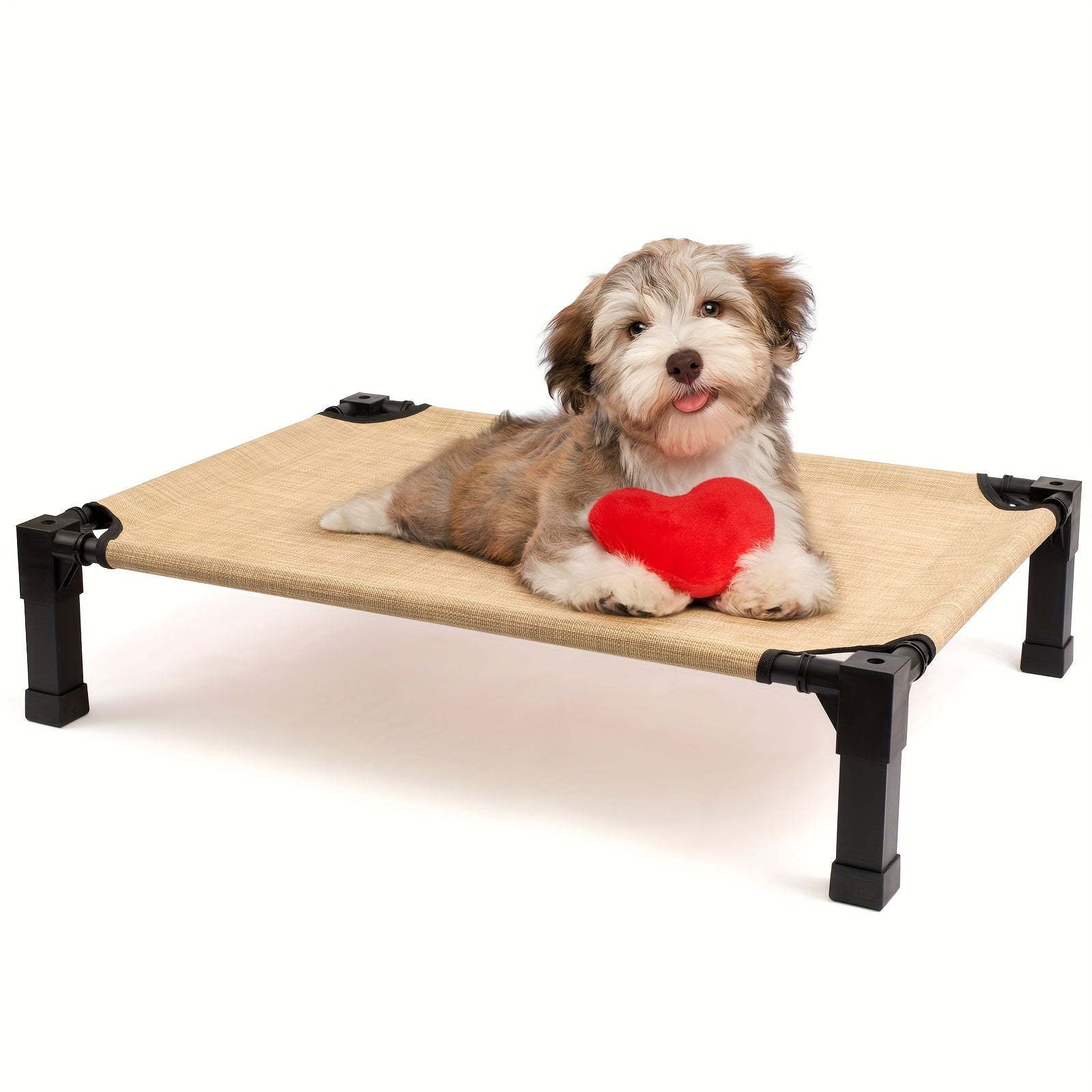 Cooling Elevated Dog Bed with Washable Breathable Mesh