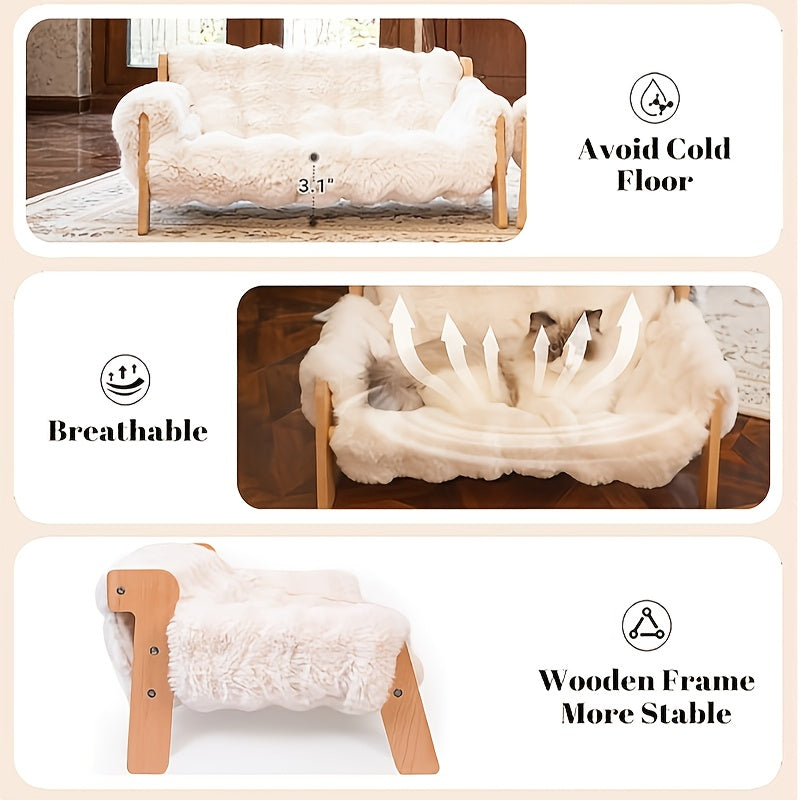 Raised Pet Couch Bed