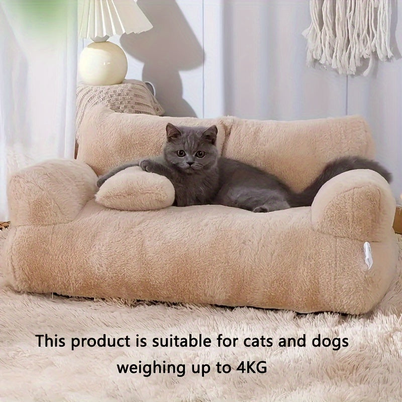 Pet Couch Bed Washable Cat Beds