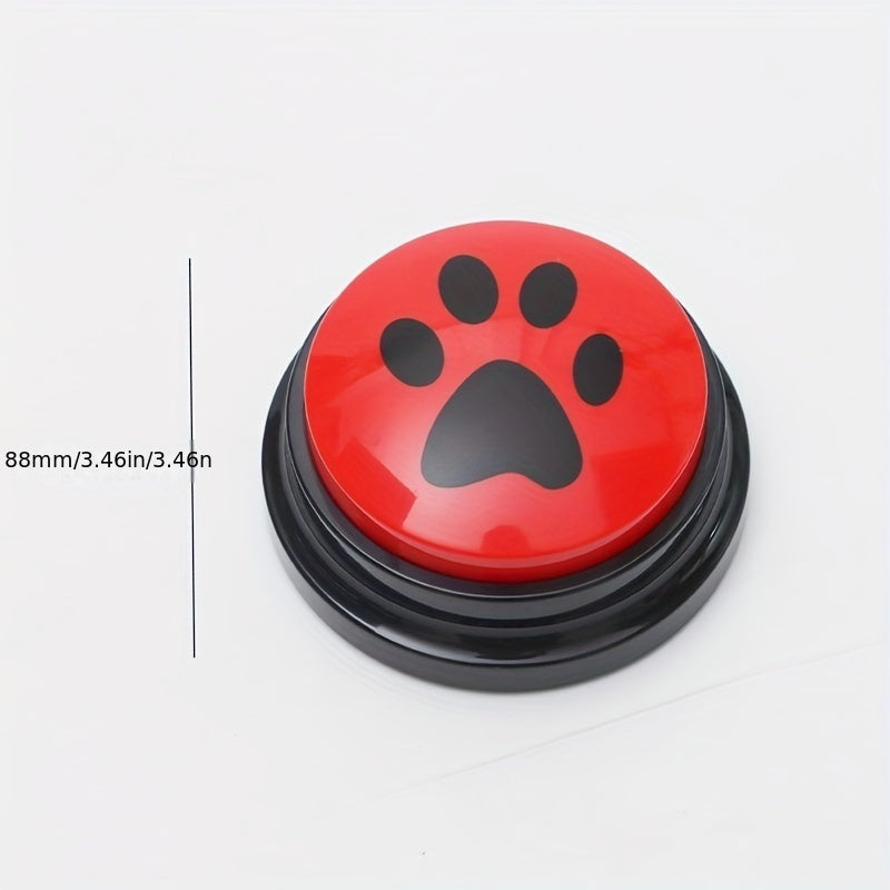 4/8/10pcs Dog Training Buttons with LED Lights Interactive Pet Communication Toy Recordable Talking Buttons