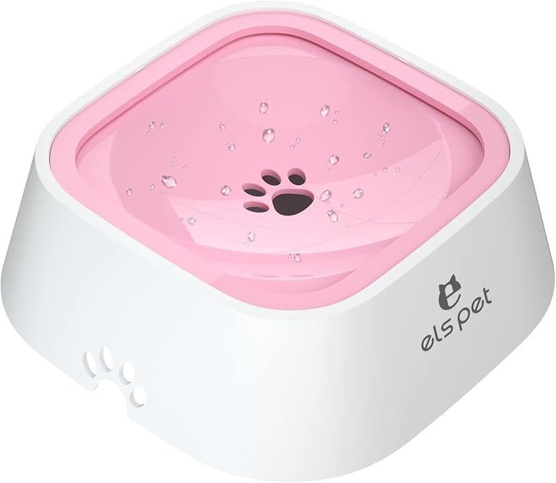 PET Travel Bowl No Spill No Drip Slow Water Feeder/Dispenser